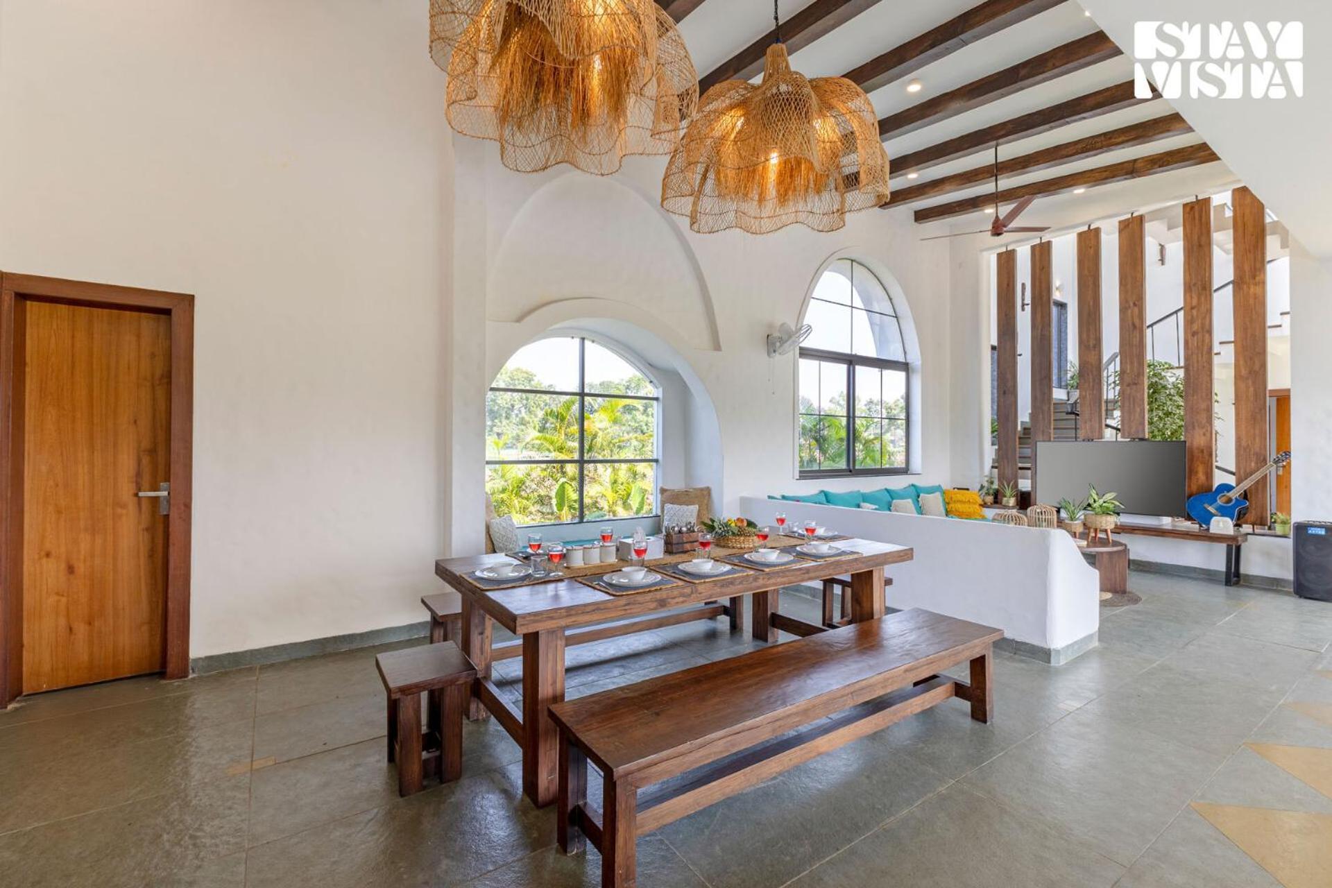 Stayvista At Lotus By The Lake With Pool, Bbq & Lawn Indore Exterior photo