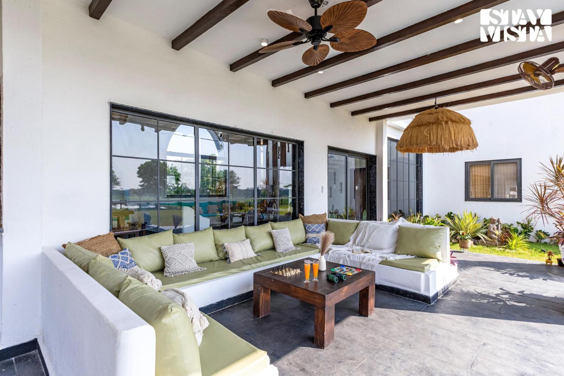 Stayvista At Lotus By The Lake With Pool, Bbq & Lawn Indore Exterior photo